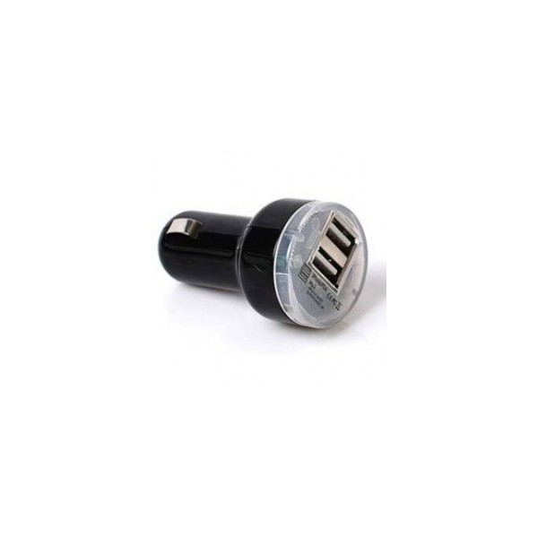 Autolader met dubbele USB aansluiting Autolader met dubbele USB aansluiting